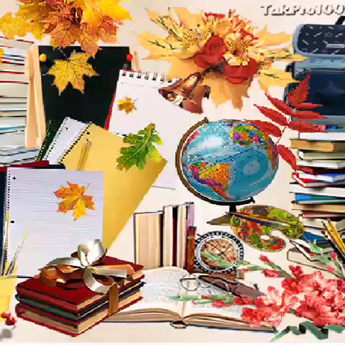 Коллаж на тему школа