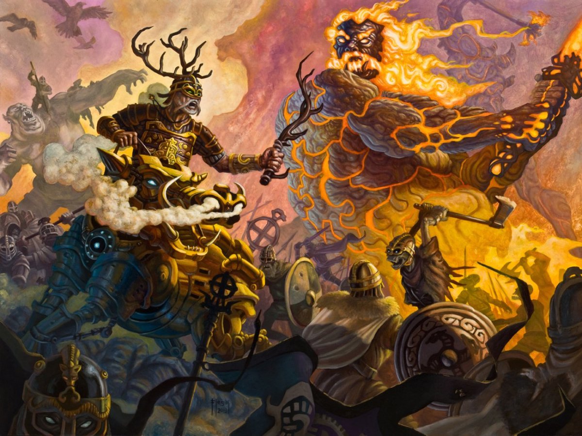 Рагнарёк Скандинавия мифология