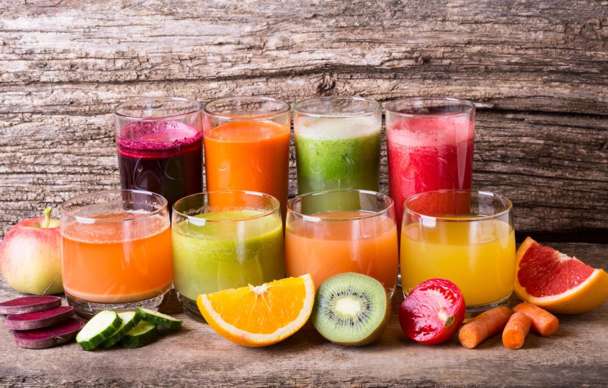 Свежевыжатые фруктовые соки