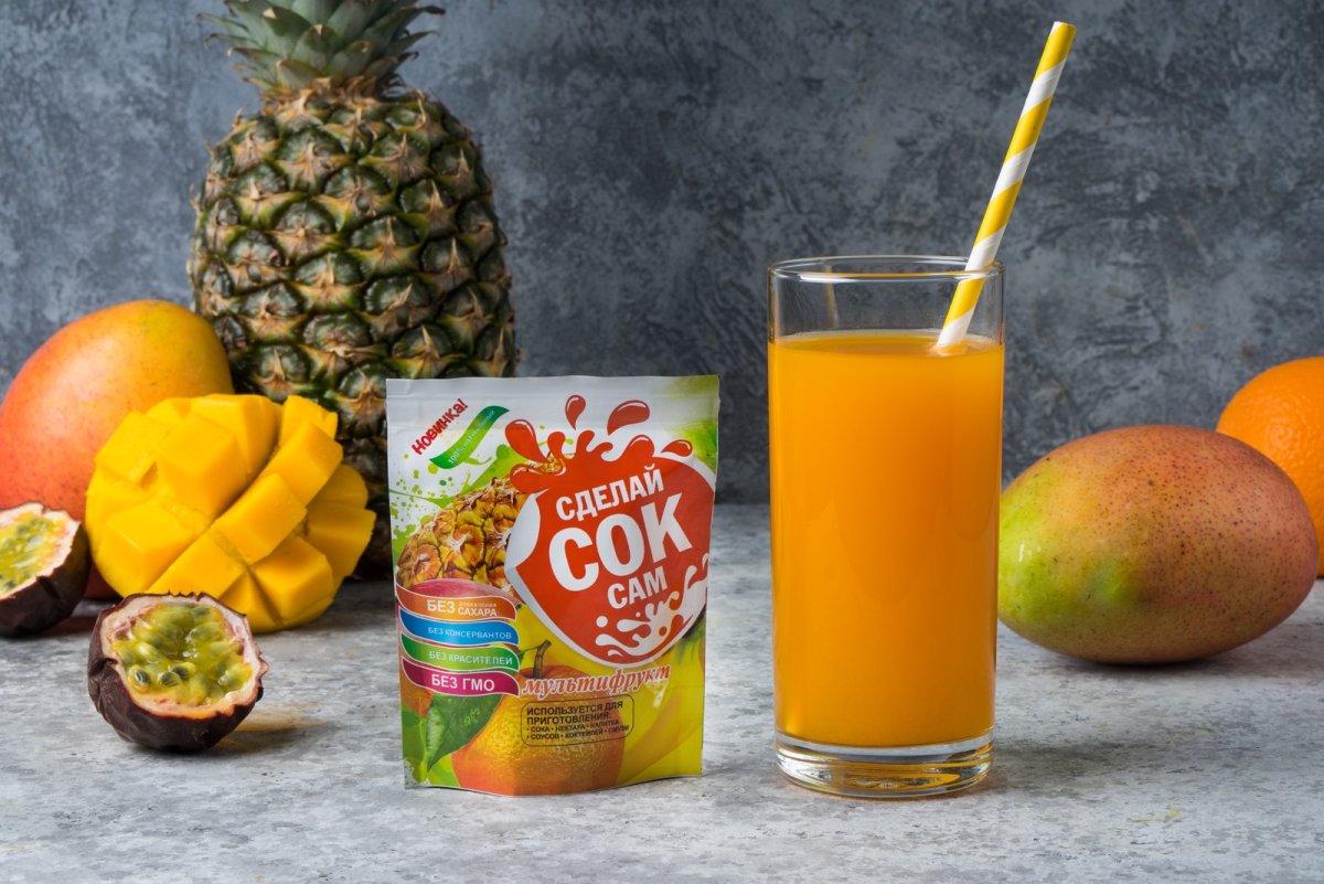 Сок мультифрукт 2.5