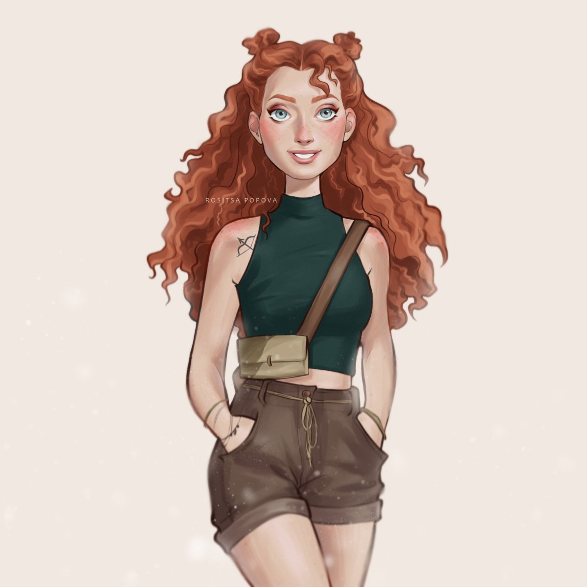 Современные принцессы Диснея Мерида