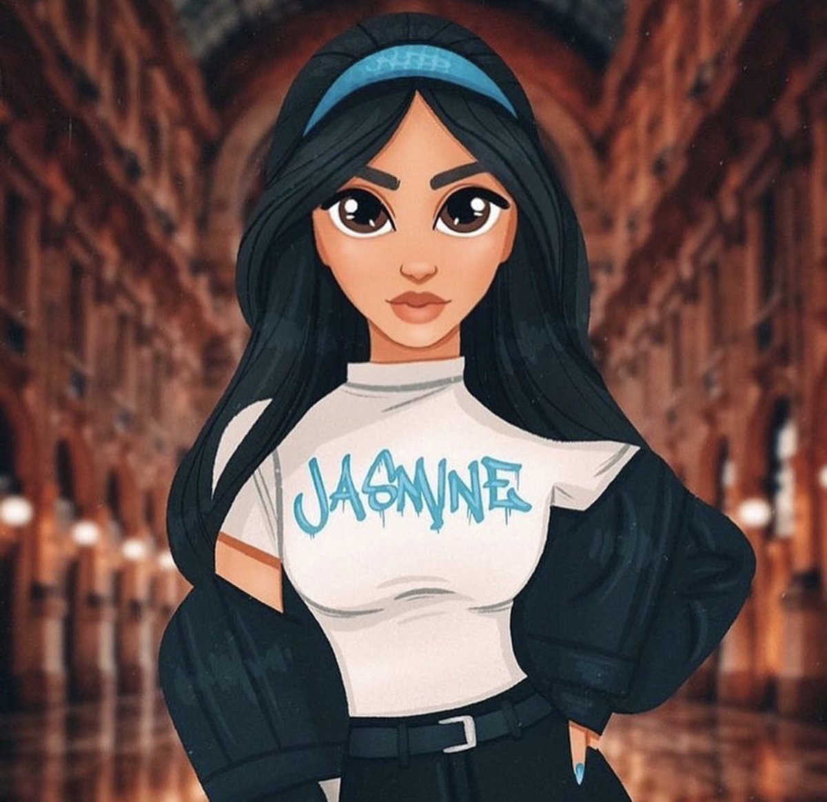 Современные принцессы Диснея жа