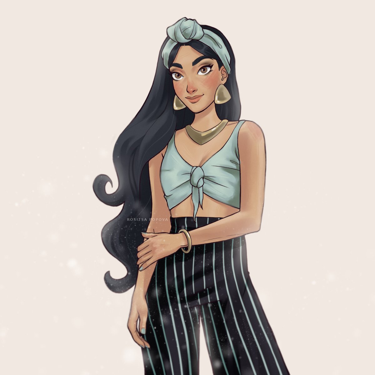 Диснеевские принцессы Жасмин современная