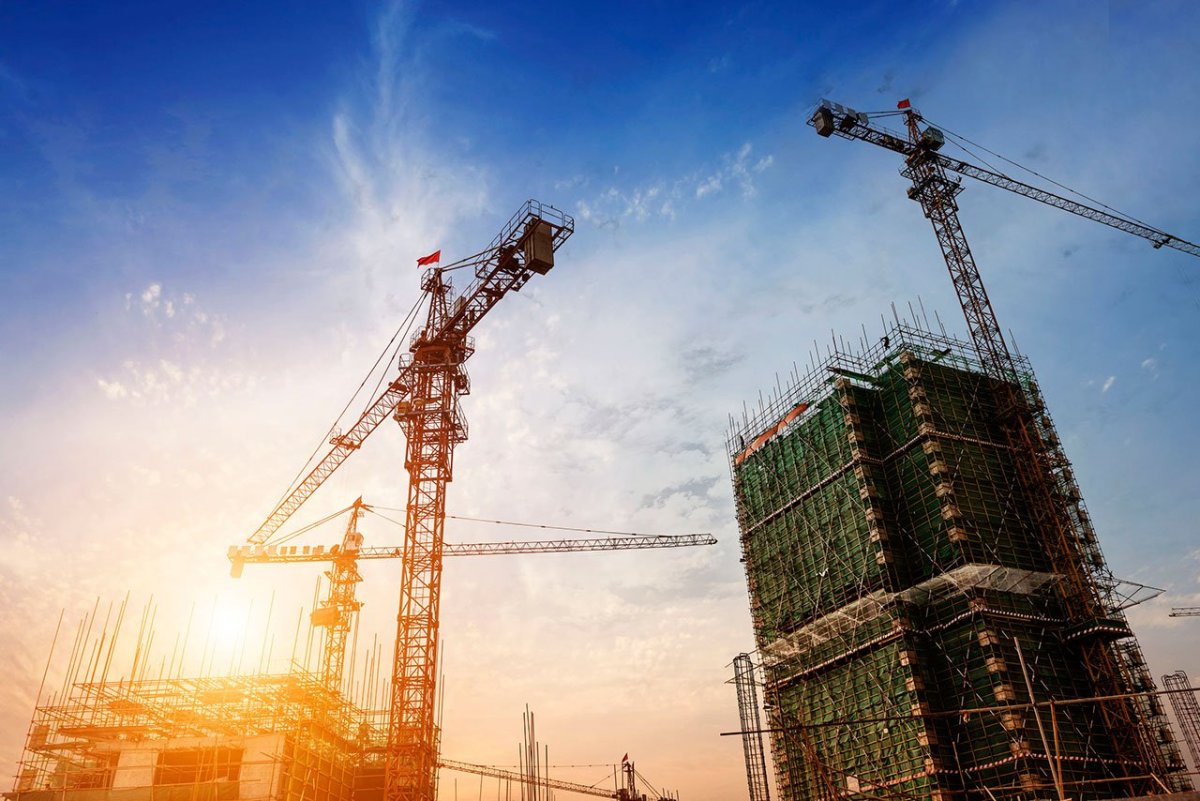 Красивые строительные объекты