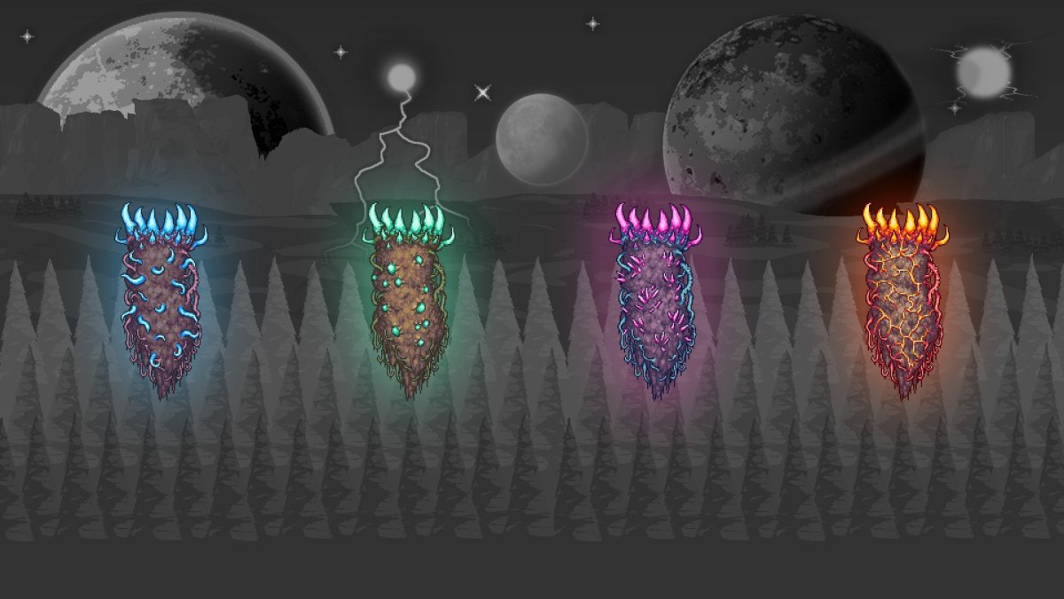 Terraria башни боссы