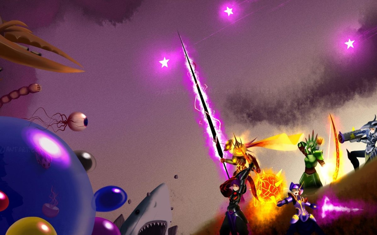 Террария фон для рабочего стола