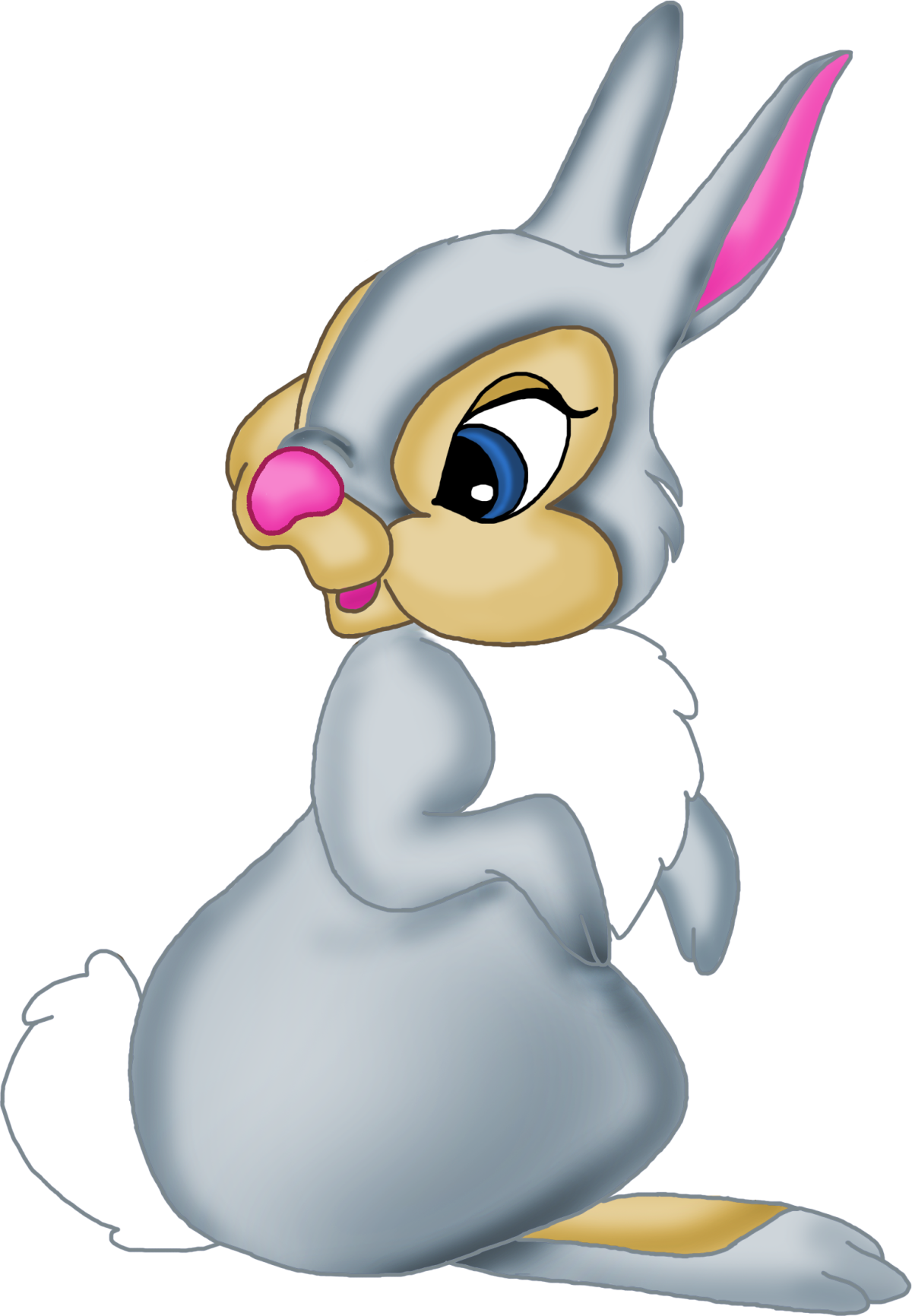 Зайцы мультяшные