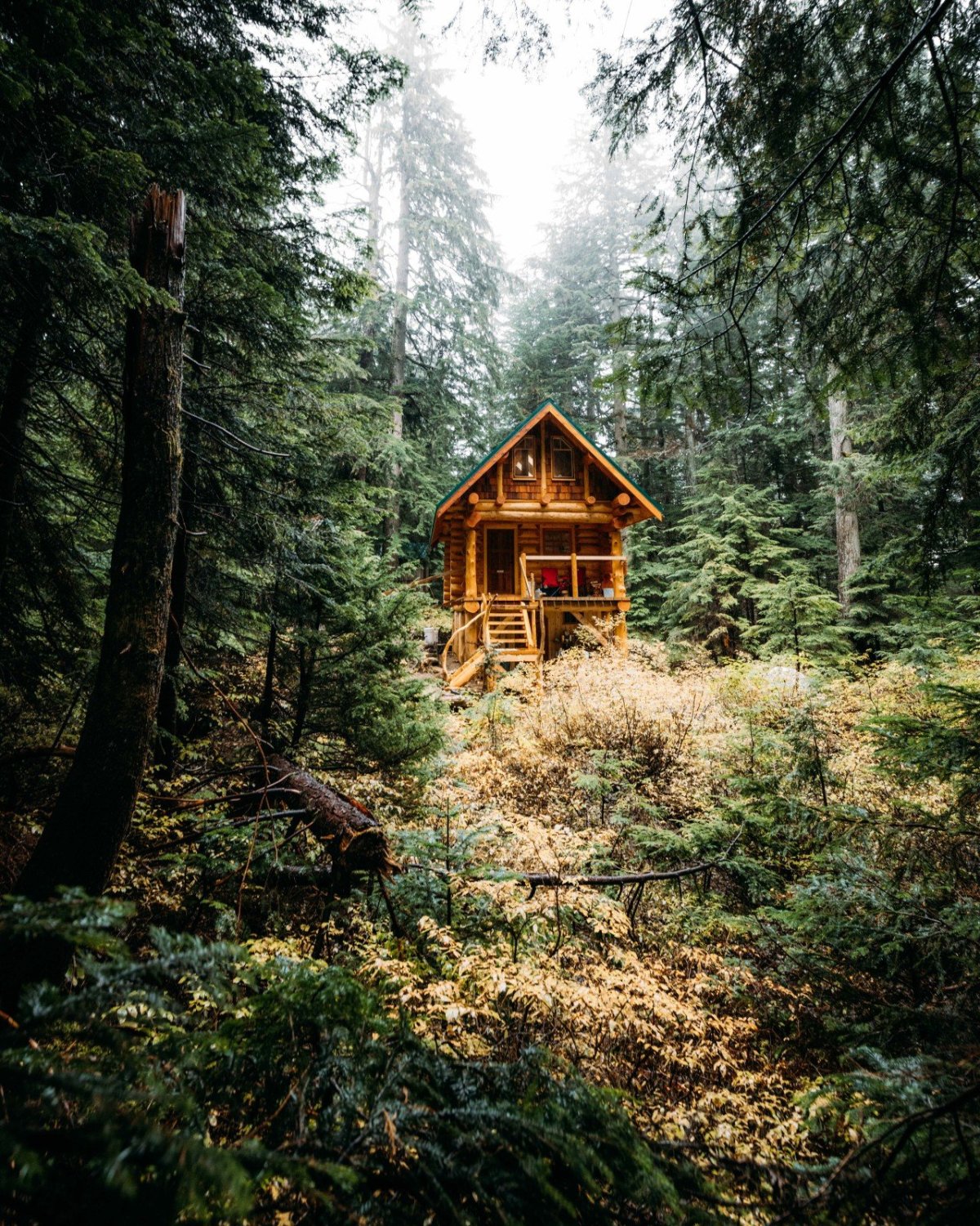 Хижина гномов, Британская Колумбия