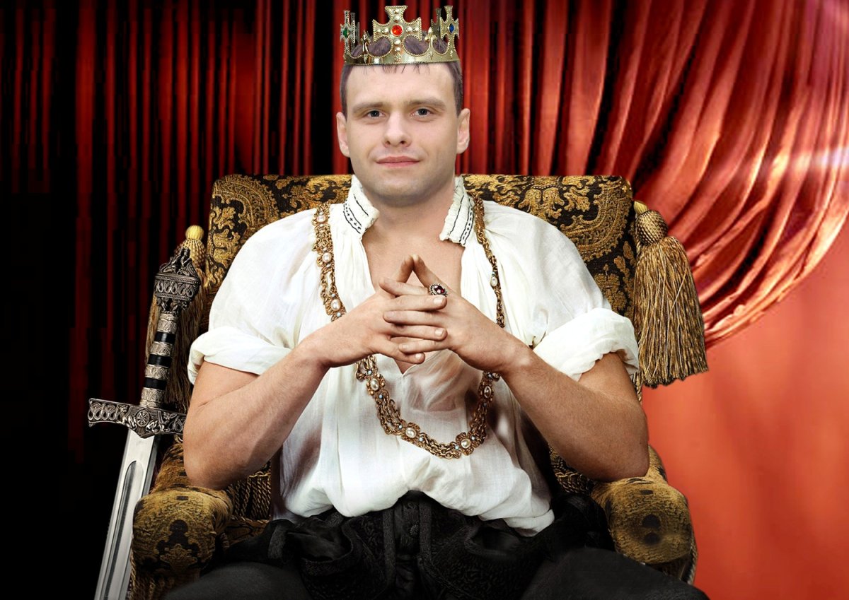 Король на троне