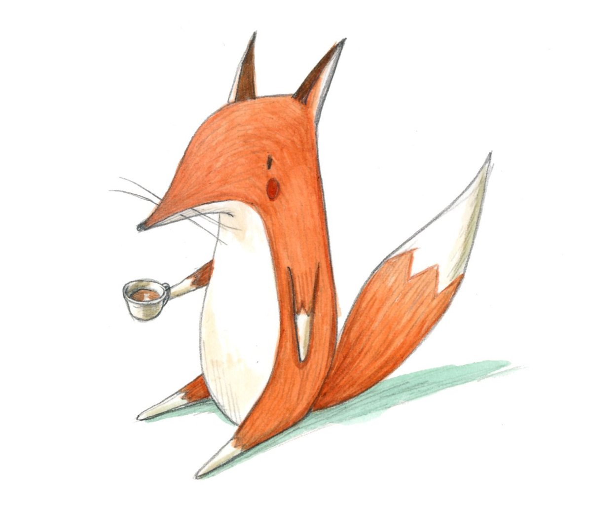 Прикольные картинки лисы мультяшные