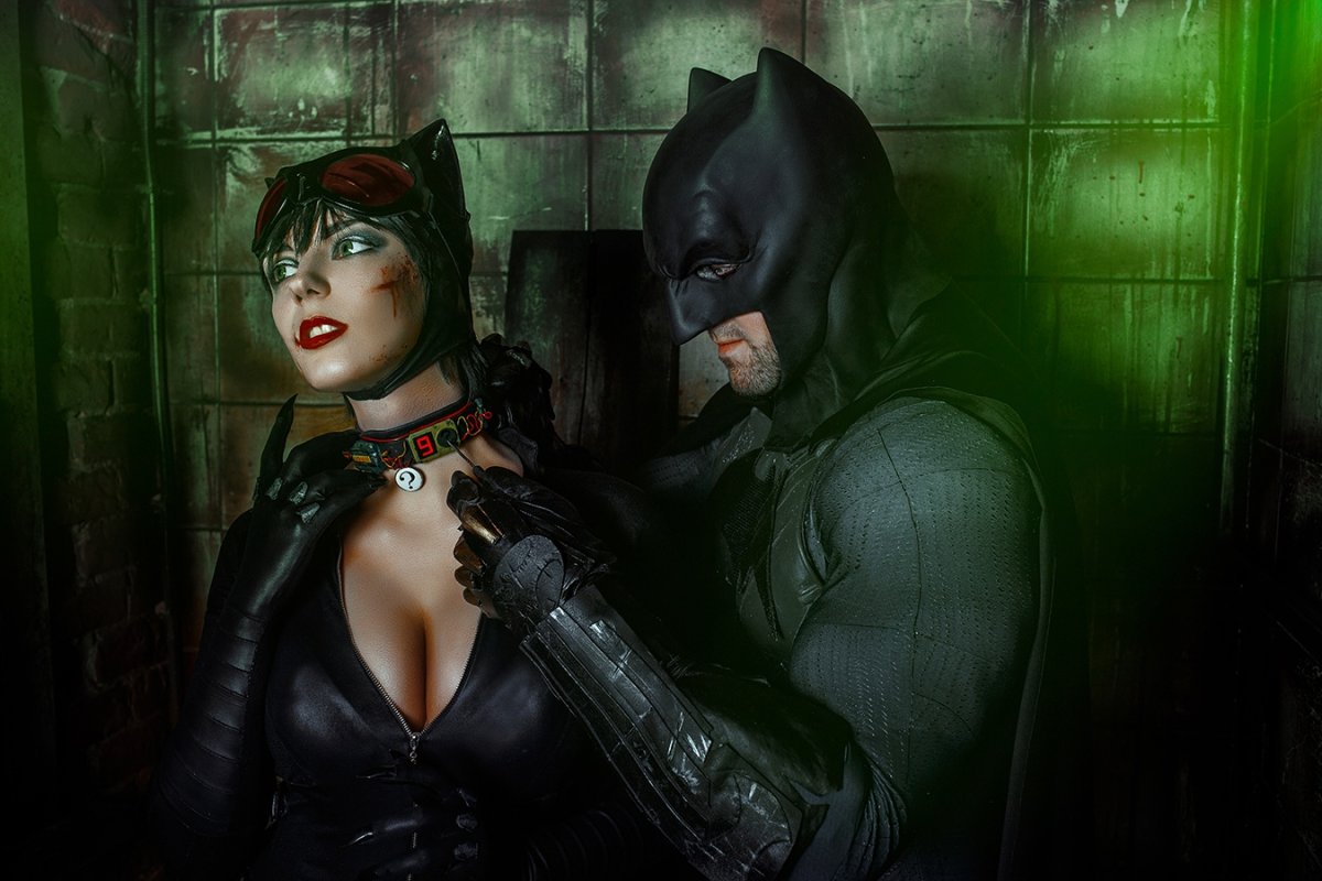Batman and Catwoman Art