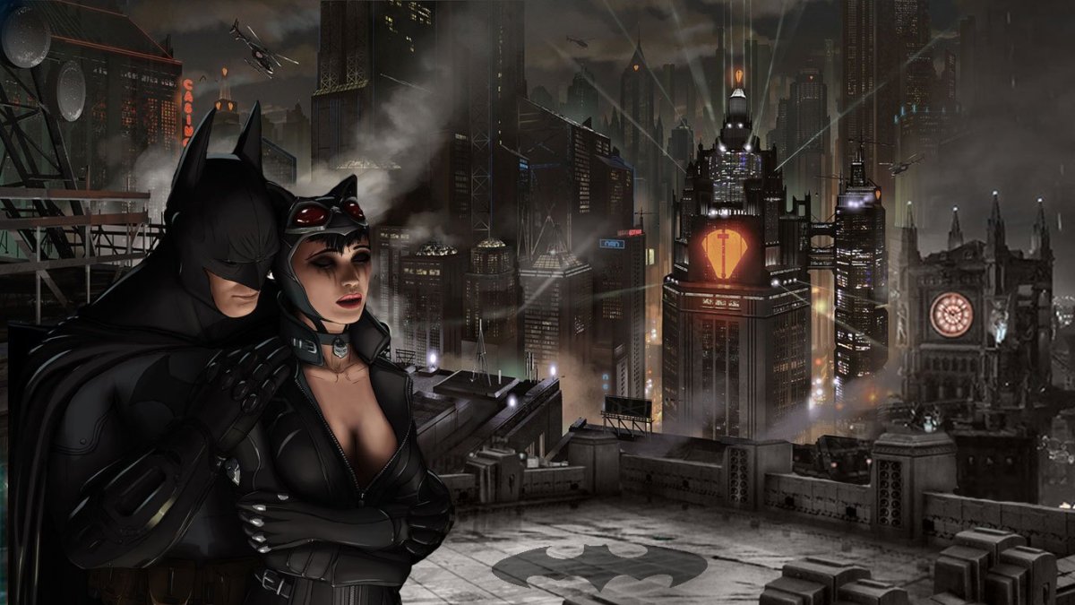 Batman and Catwoman