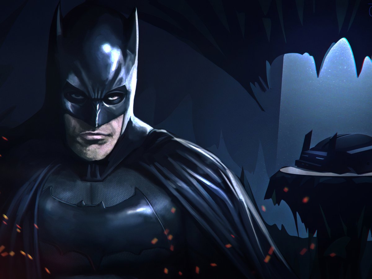 Бэтмен черный рыцарь