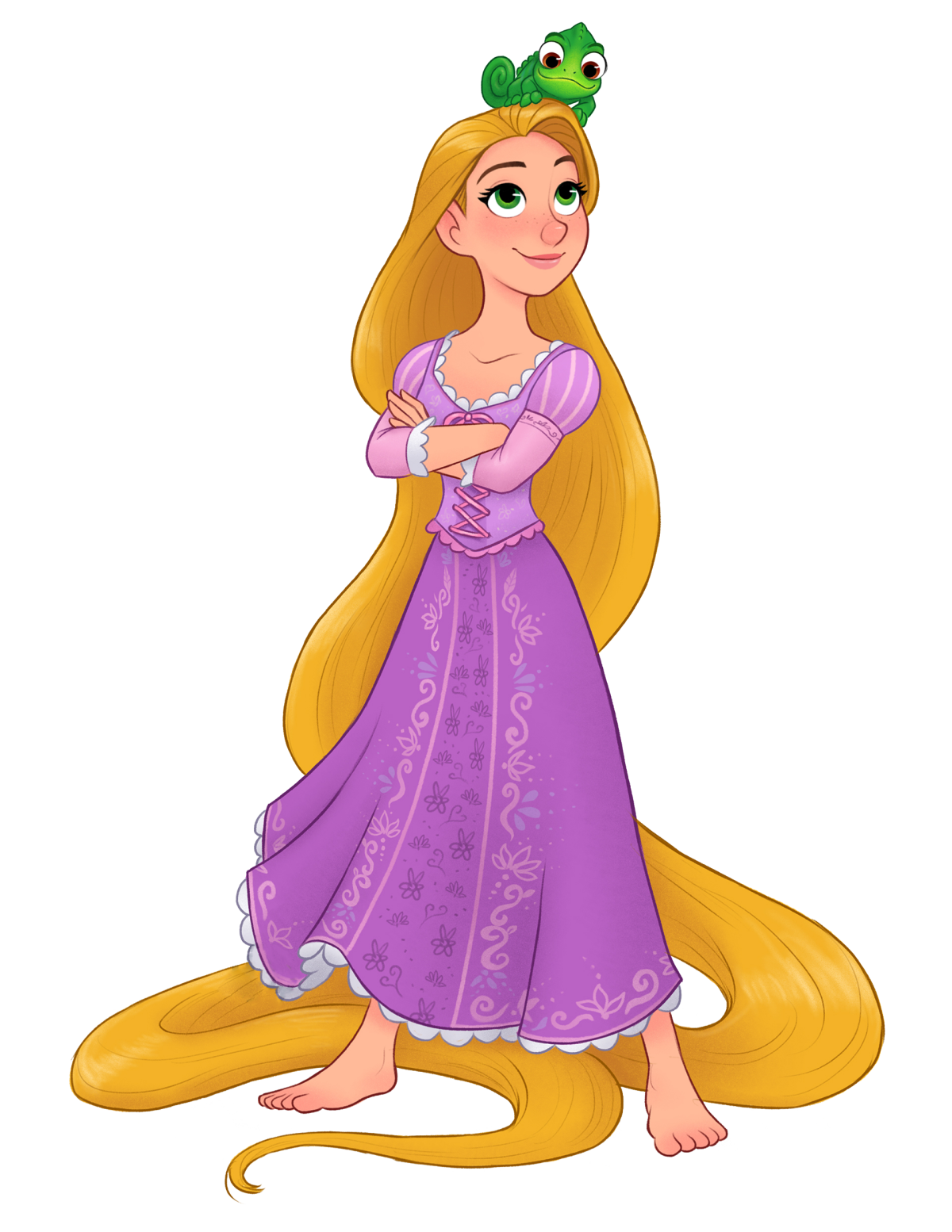 Принцессы Диснея Рапунцель