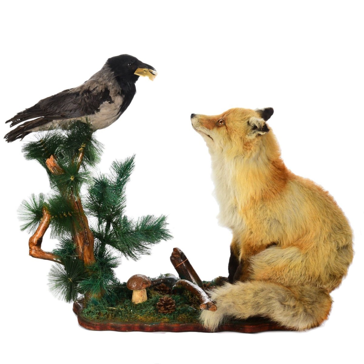 Басня Крылова ворона и сыр