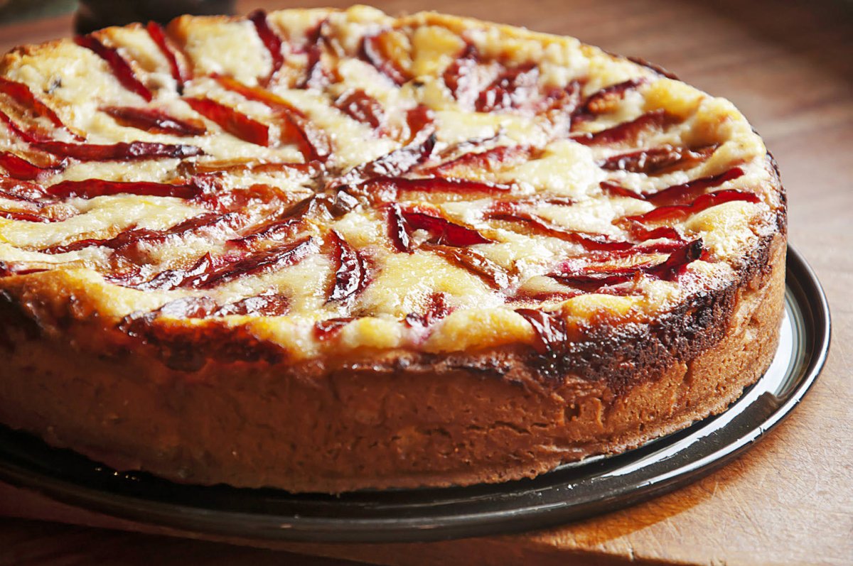 Немецкий сливовый пирог