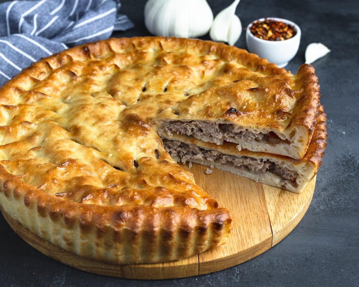 Пирог с мясом