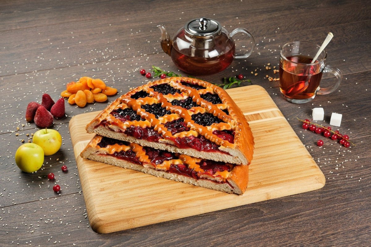 Пироги сверху