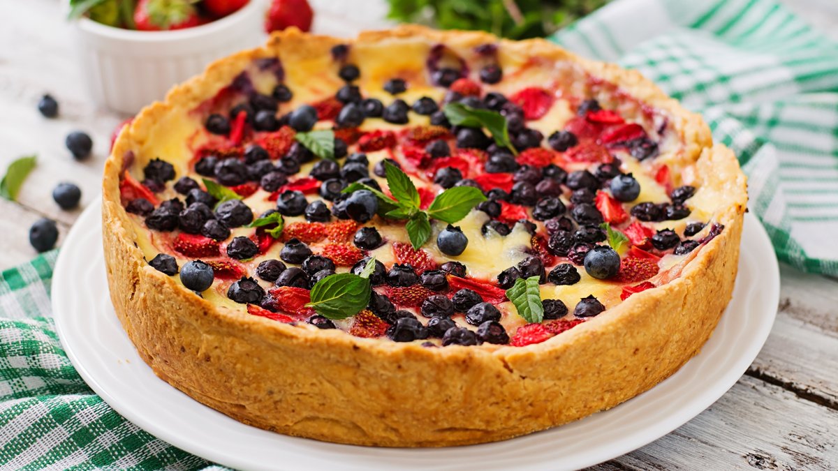 Выпечка с ягодами