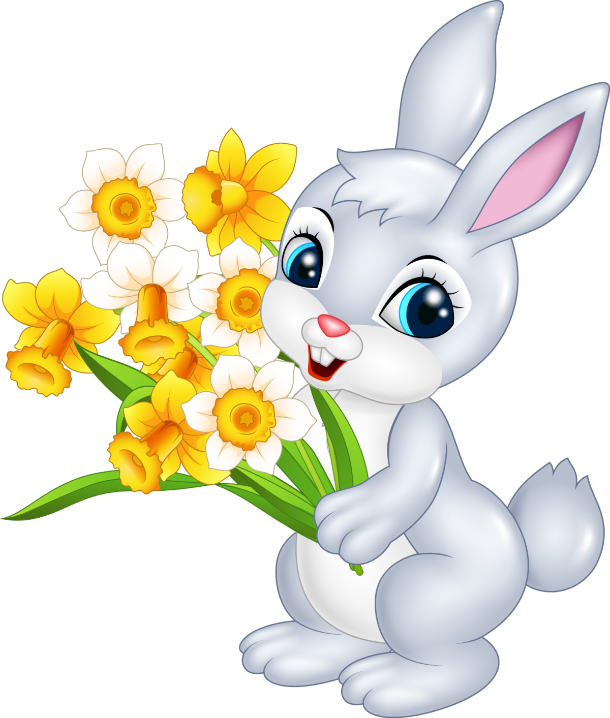 Зайчик мультяшный