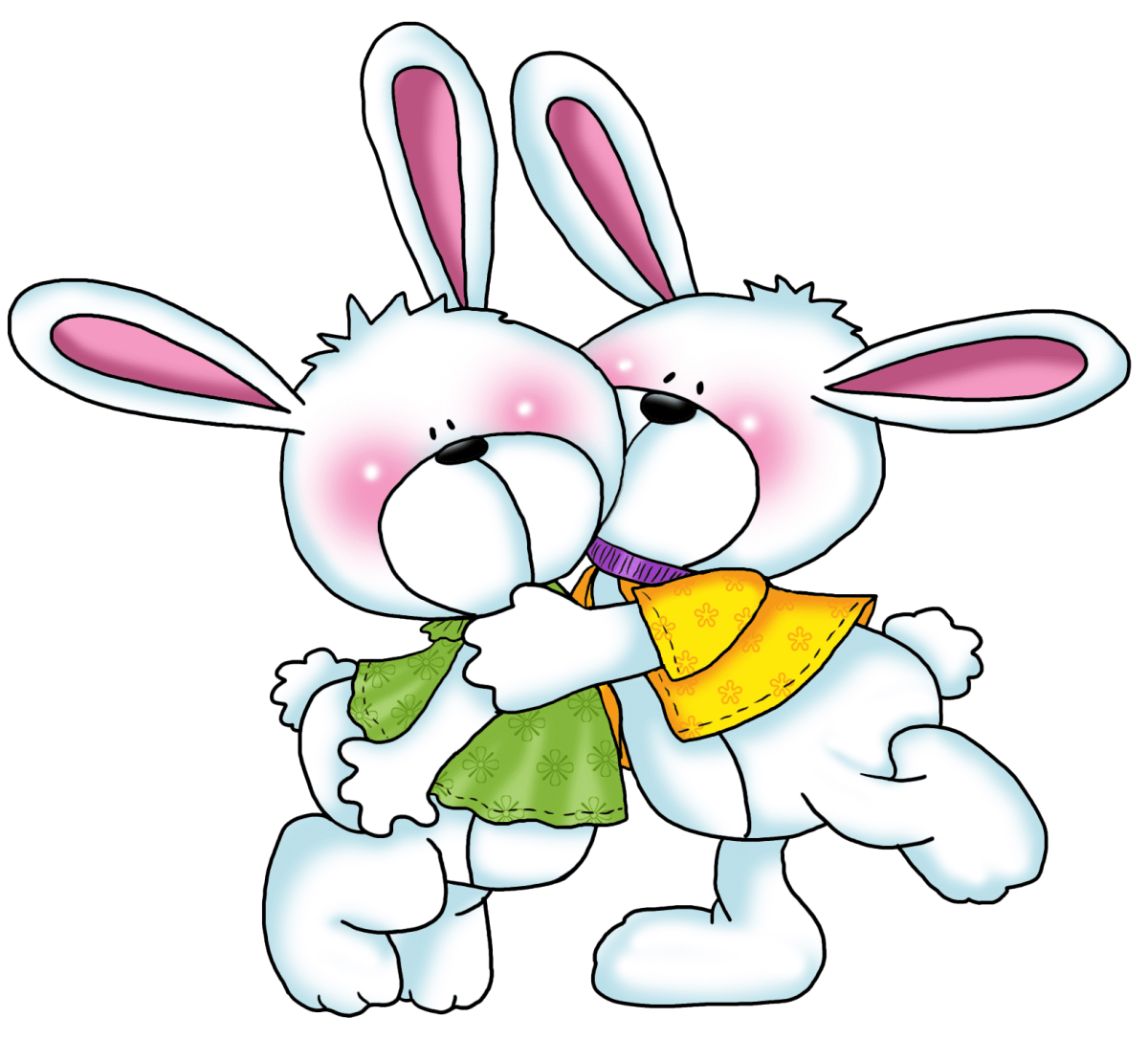 Заяц мультяшный картинки