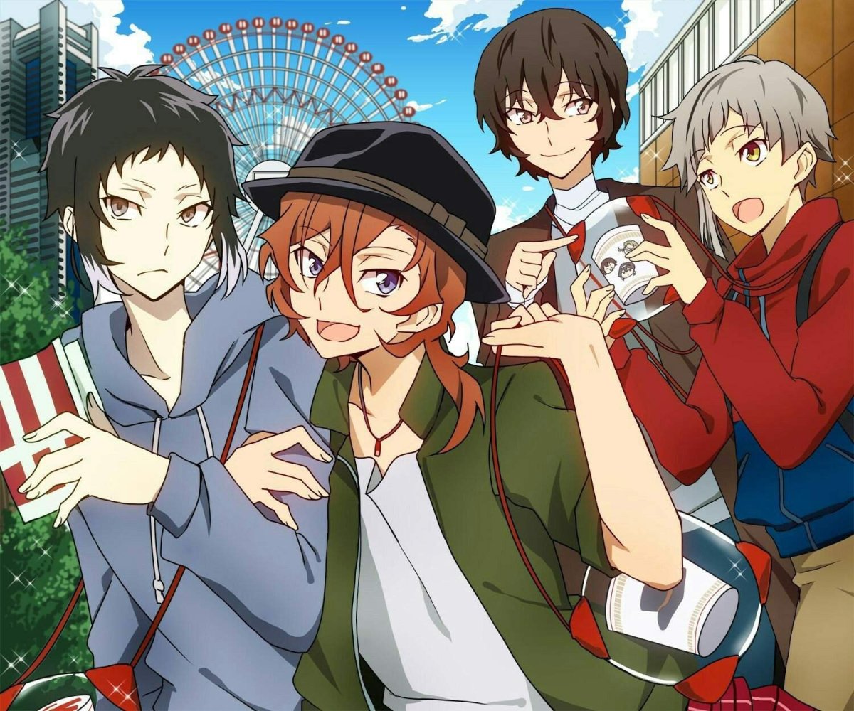 Бродячие псы аниме