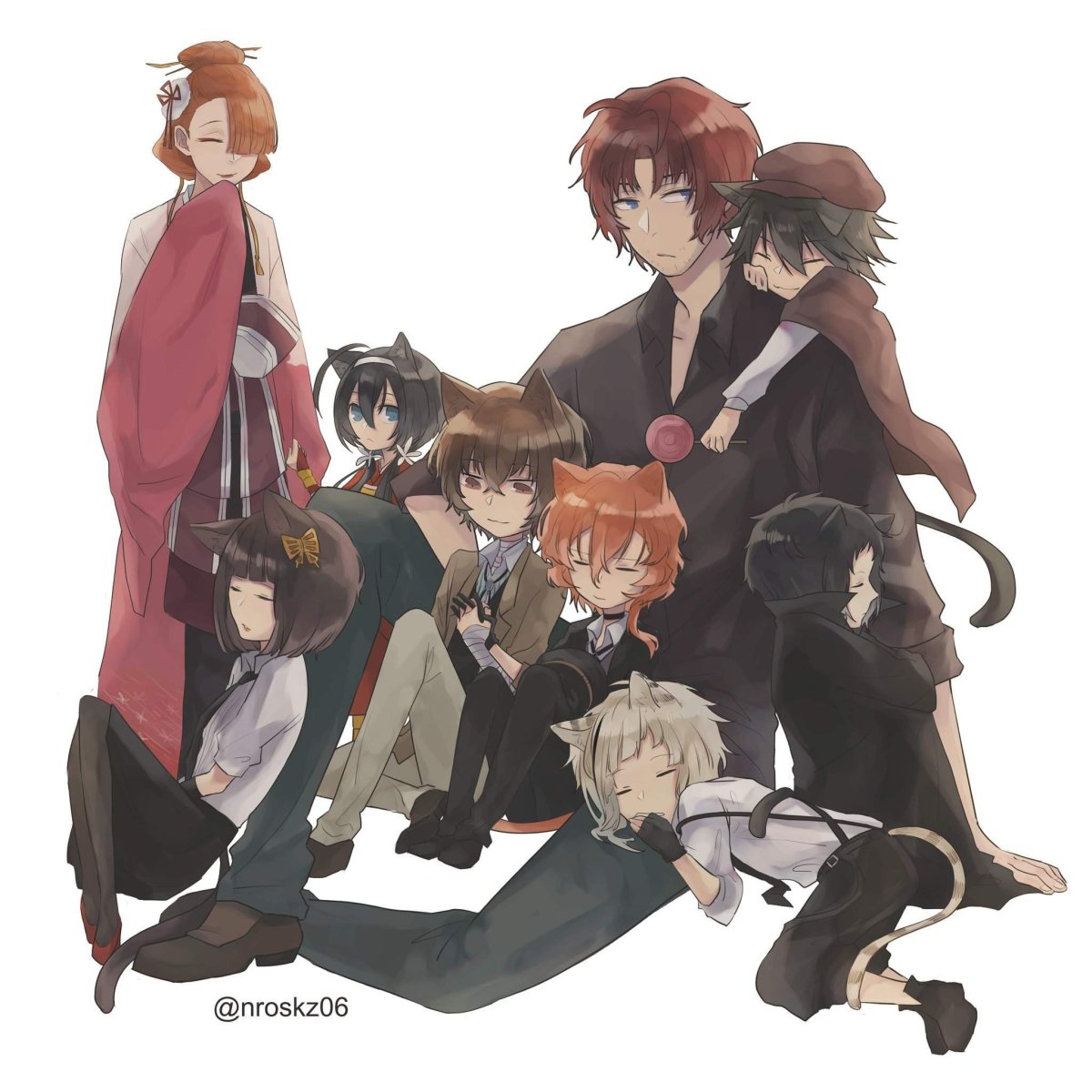 Аниме Дазай и Чуя