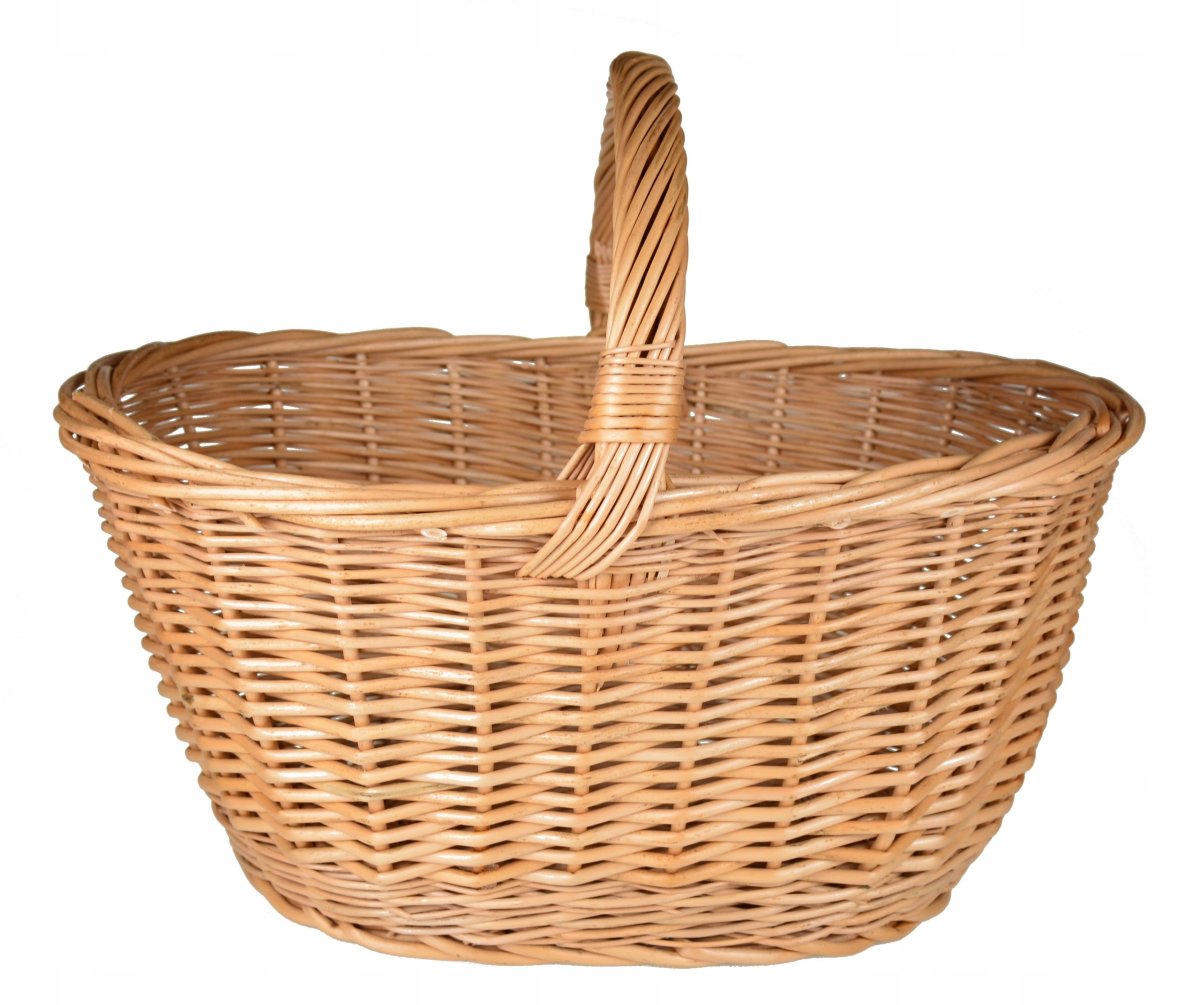 Корзинка плетеная с ручкой