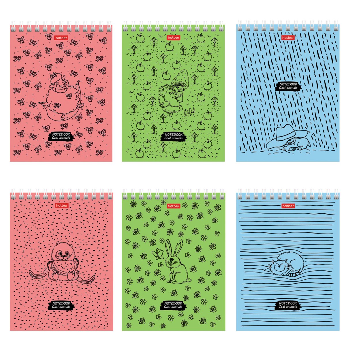 Блокнот Хатбер малый Формат (110х145 мм) а6