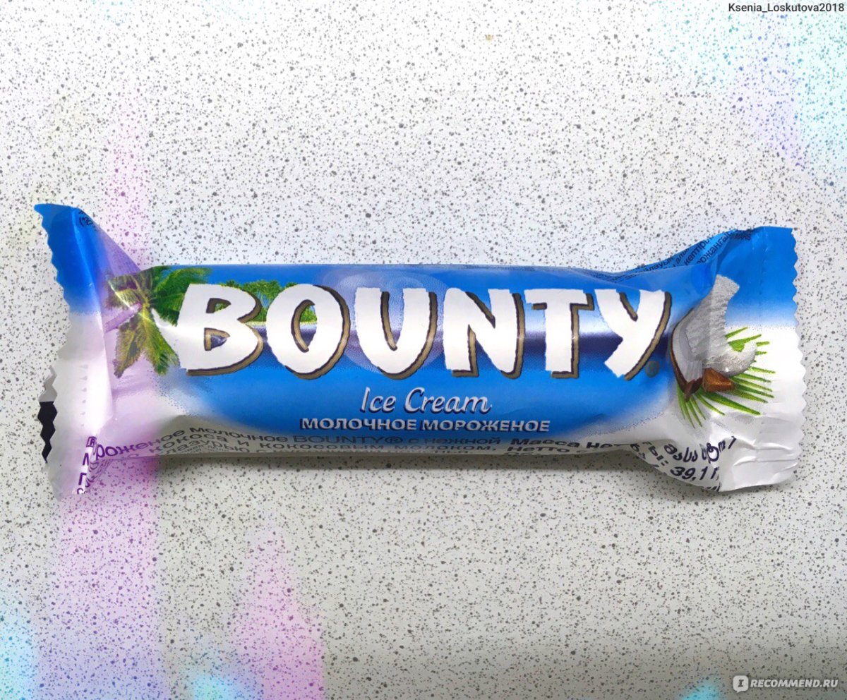 Баунти Старая упаковка