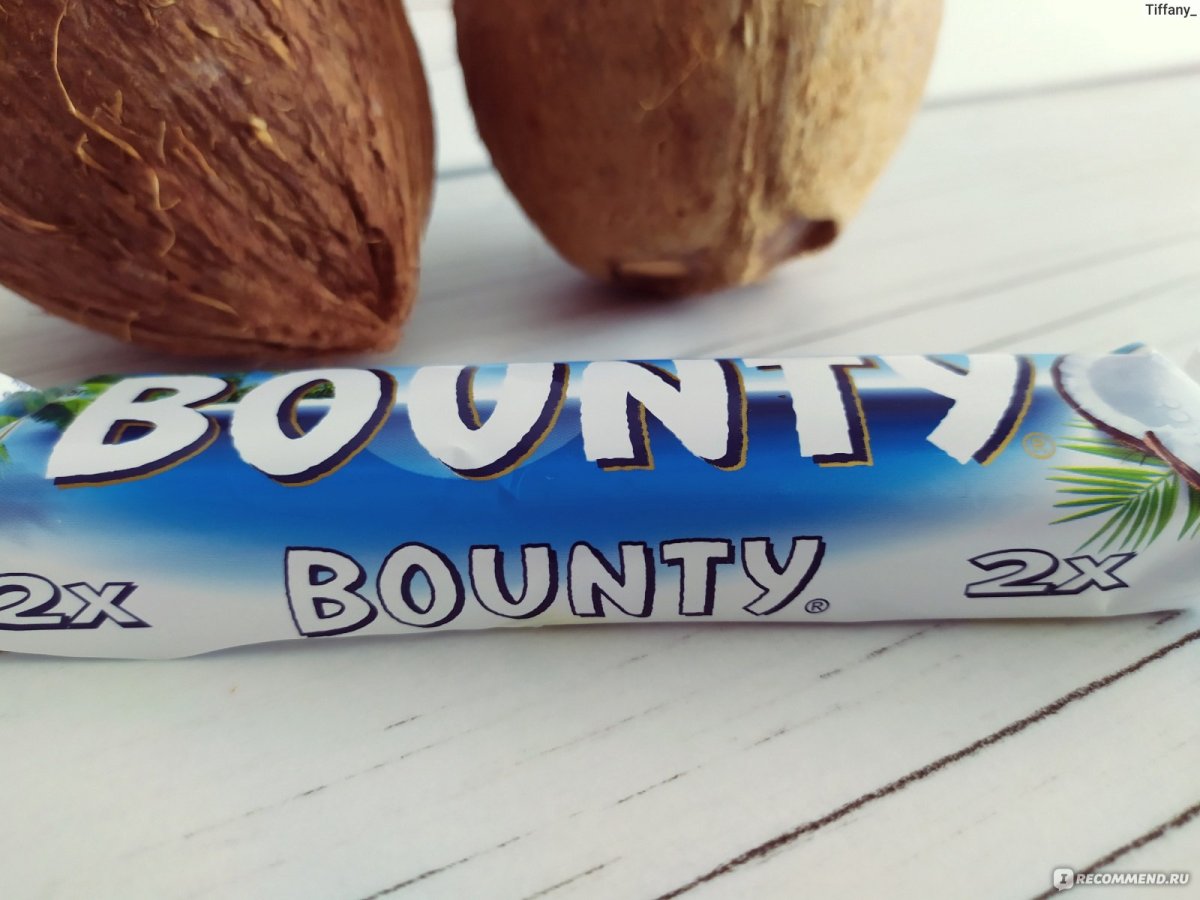 Bounty шоколадный батончик