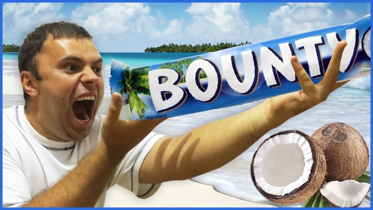 Шоколадный батончик Bounty 55 г