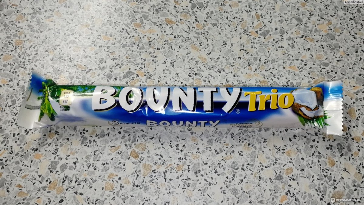Батончик Баунти 55г