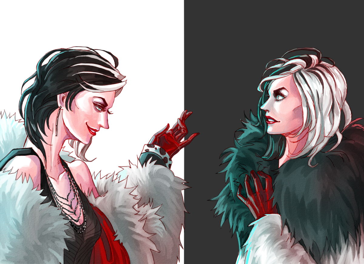 Круэлла де Виль арт