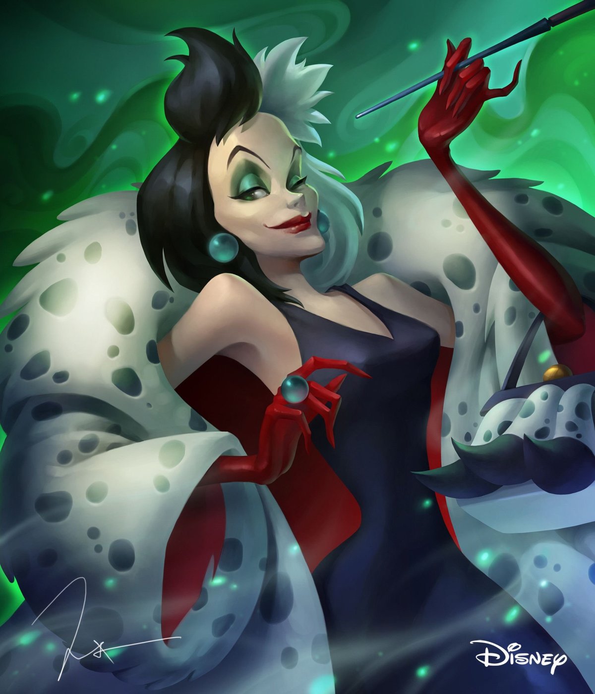 Круэлла Девиль 101 далматинец