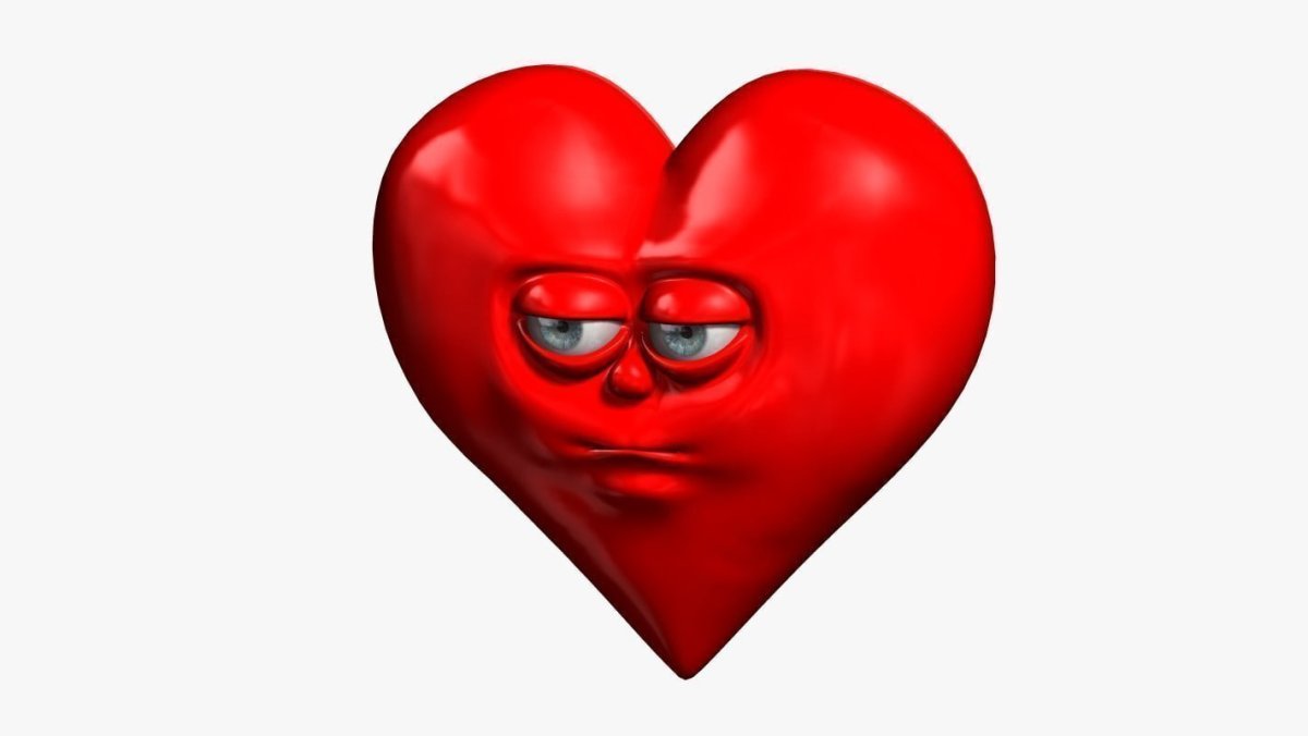 Котенок с сердечком