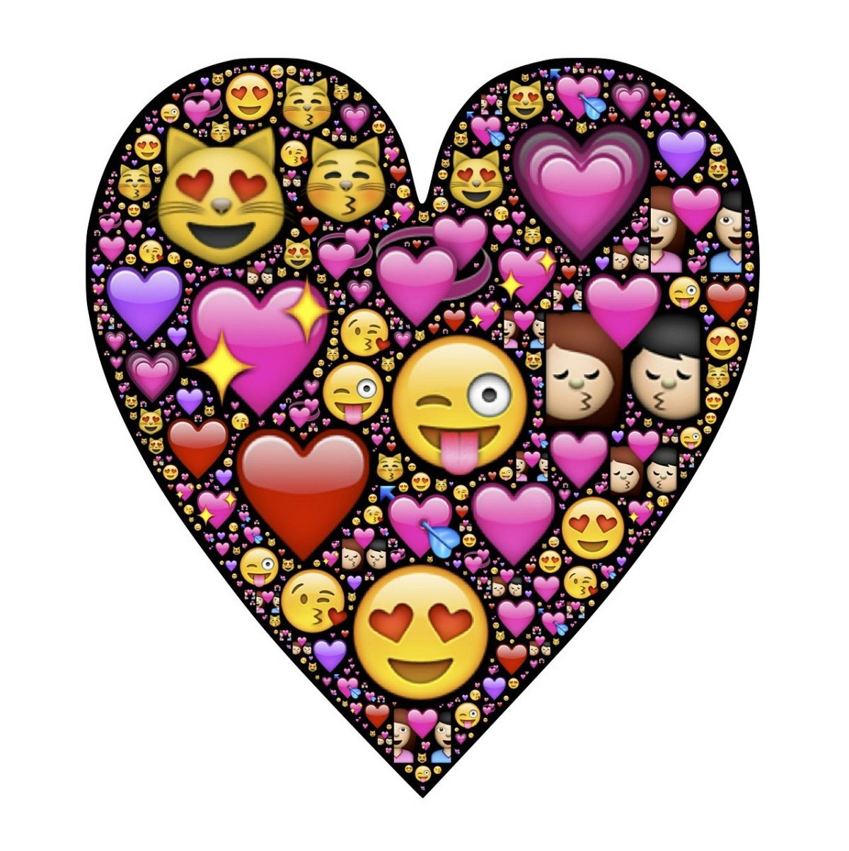 Прикольные сердечки