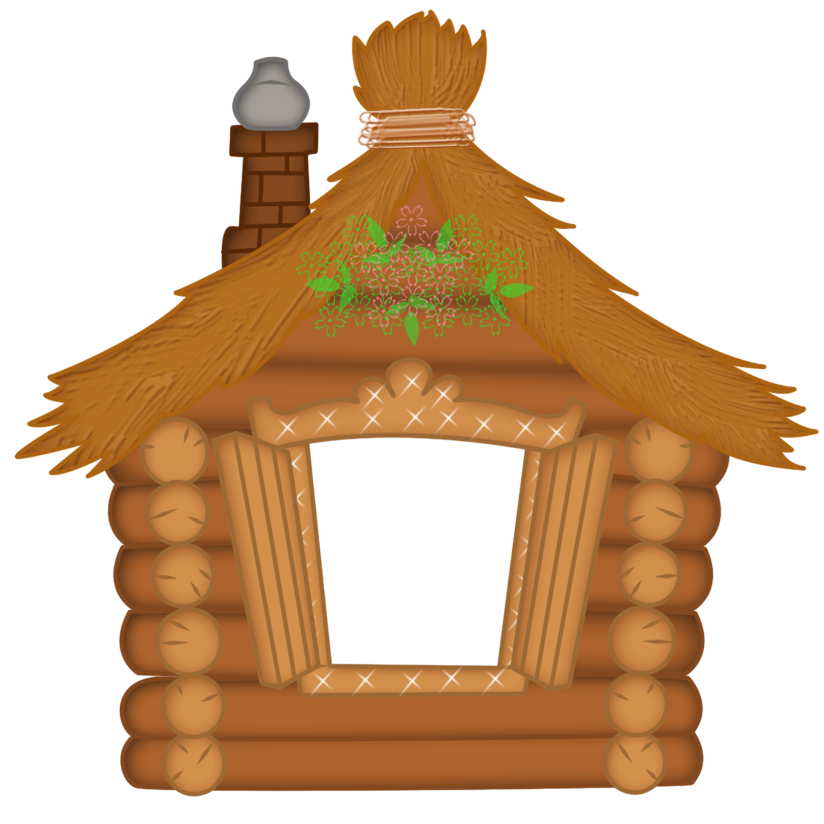 Домик избушка