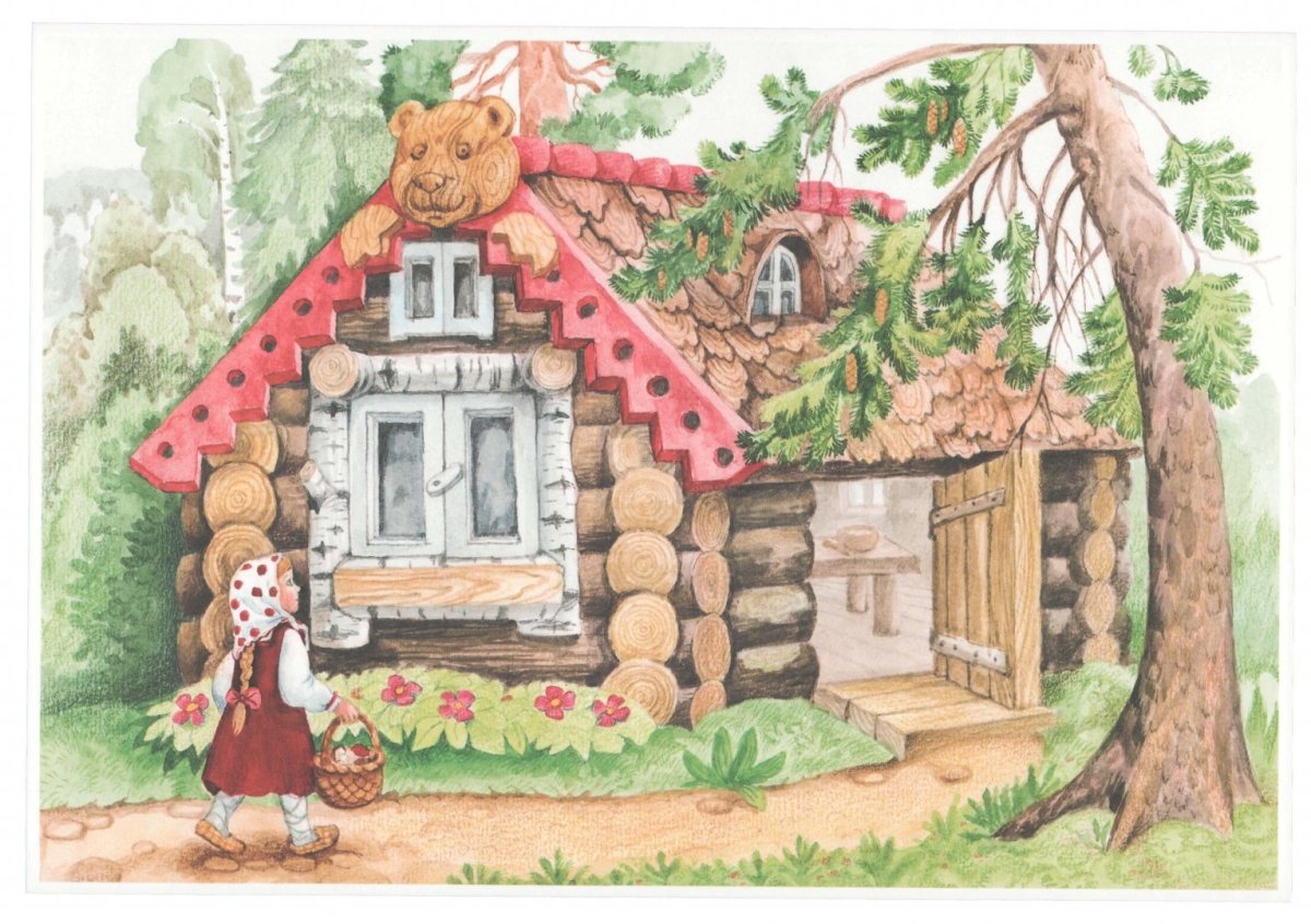 Маша и три медведя сказка