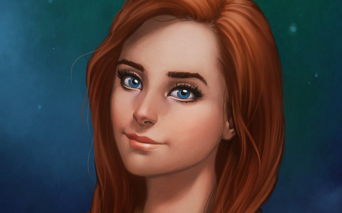 Нарисовать девушку