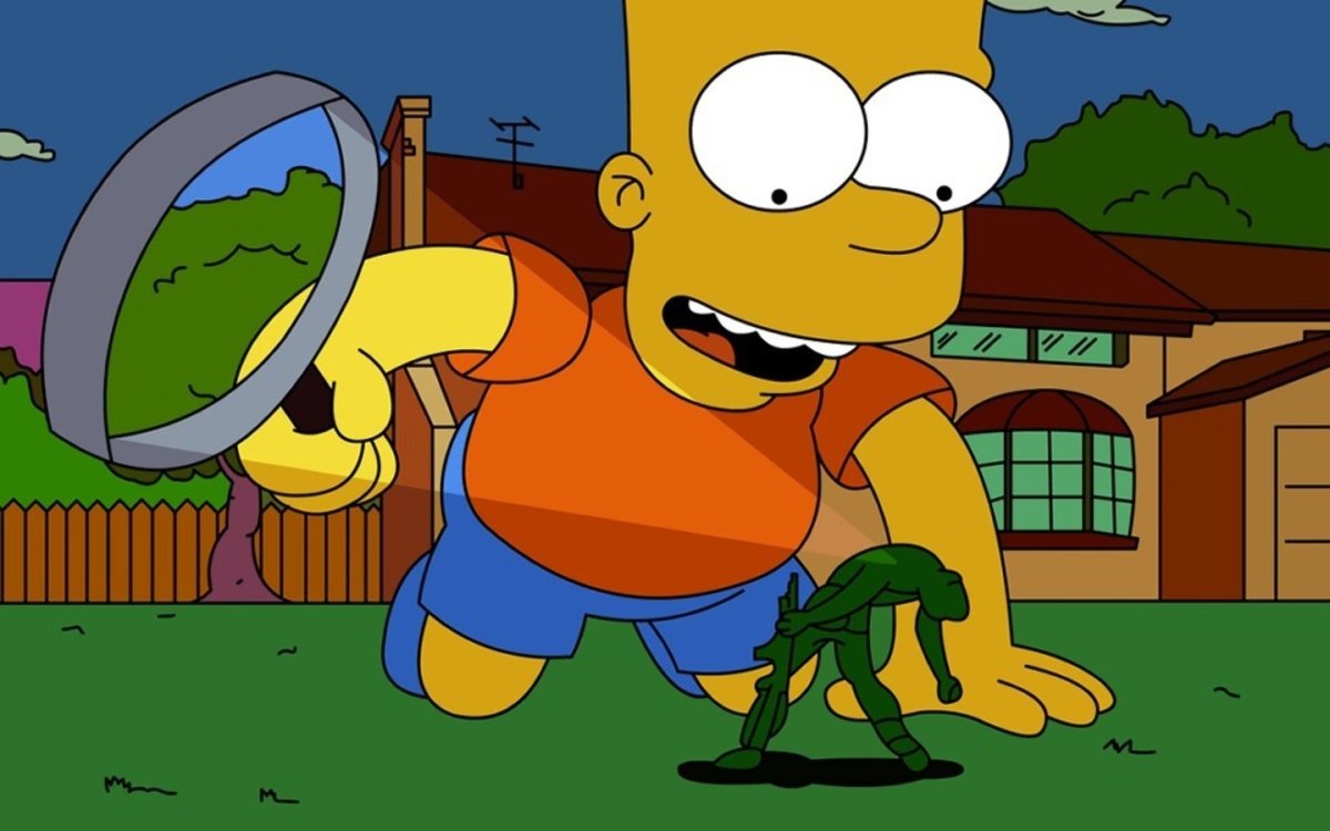 Барт симпсон фото