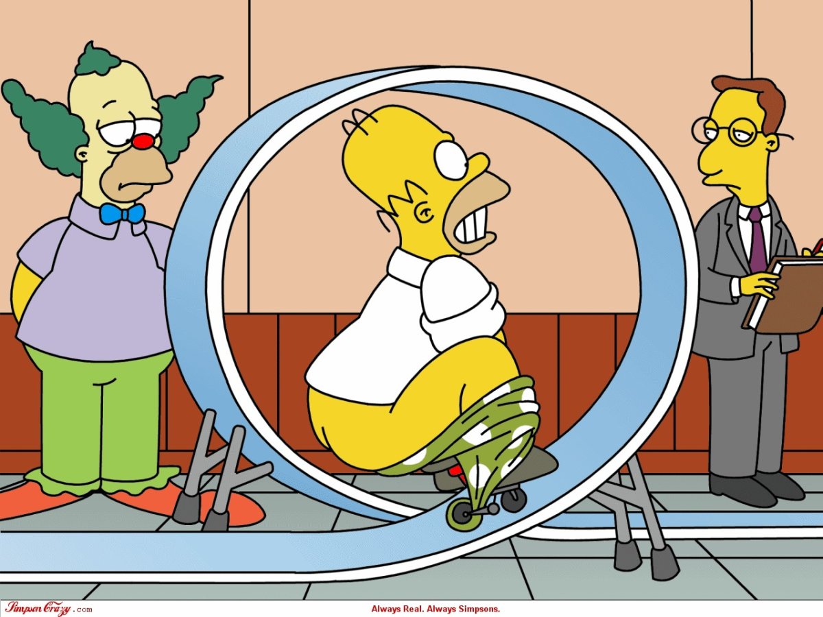 Забавные кадры из Симпсонов