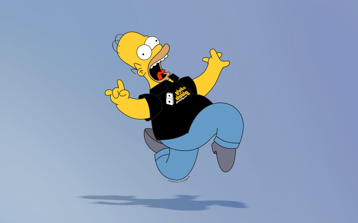 Прикольные рисунки Симпсонов