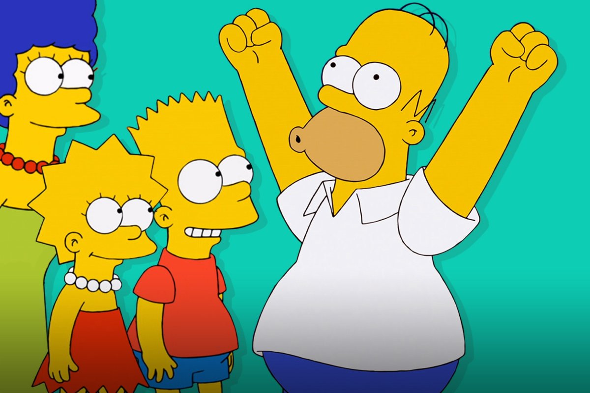 Гомер на фоне