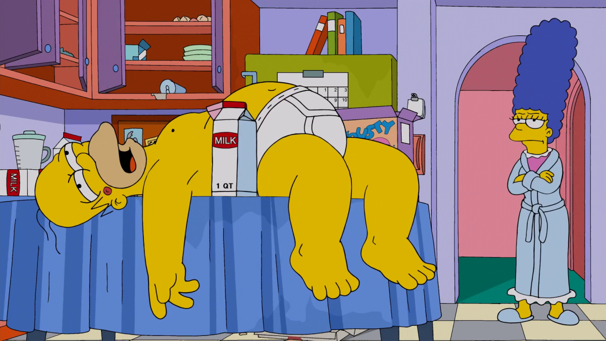 Гомер симпсон арт