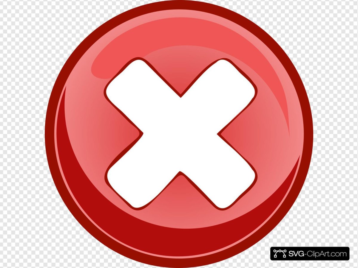 Крестик значок