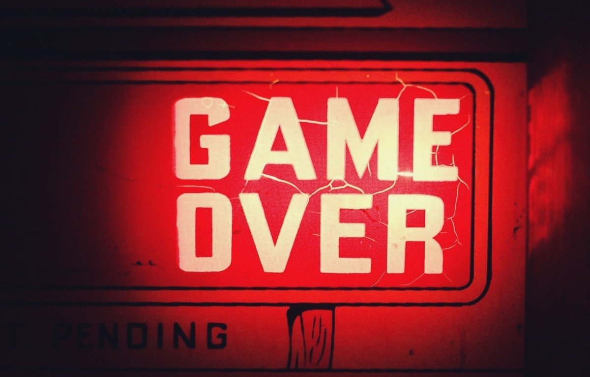 Картинки с надписью game over