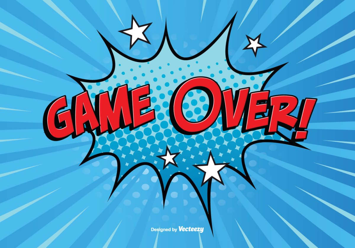 Обои гейм овер