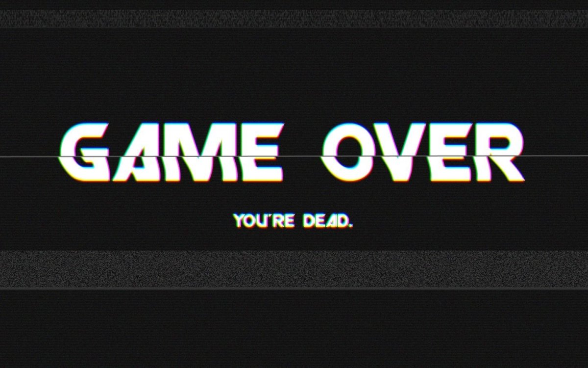 Обои на телефон game over