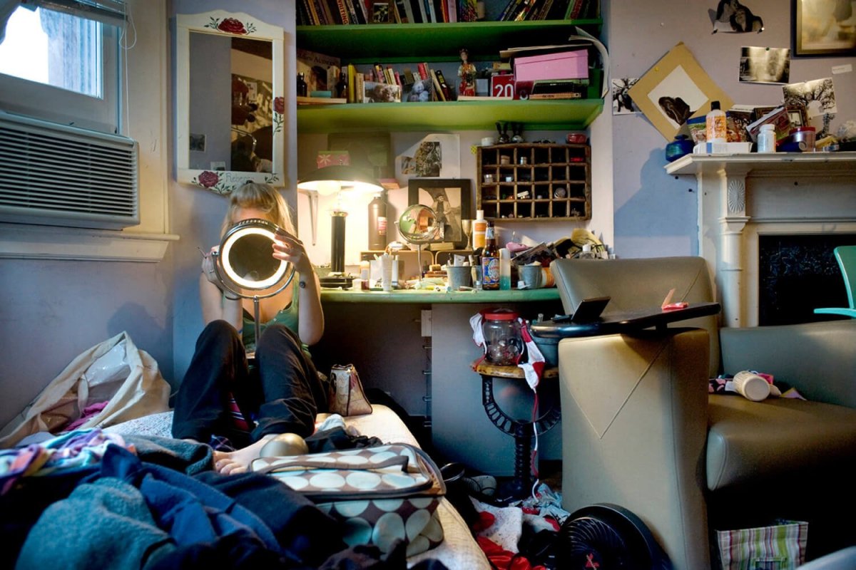 Беспорядок в комнате